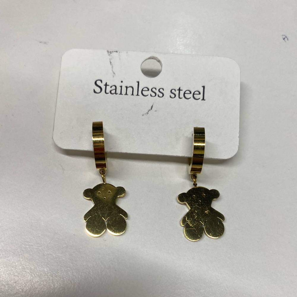 Bear earrings